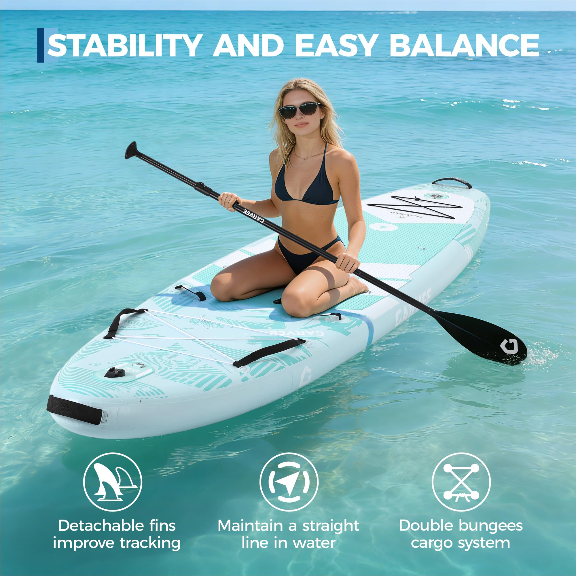Inflatable Upright Paddle Boar – обзор и цена Aquatic Sports