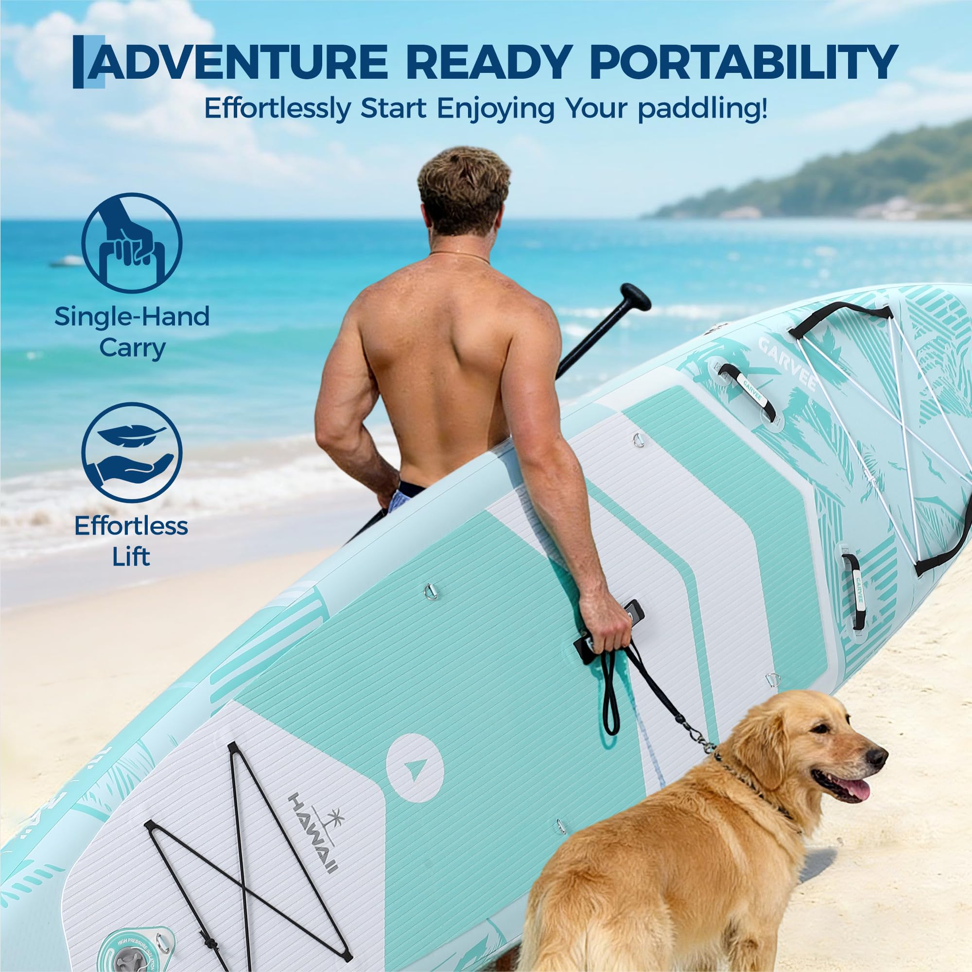 Inflatable Upright Paddle Boar – обзор и цена Aquatic Sports