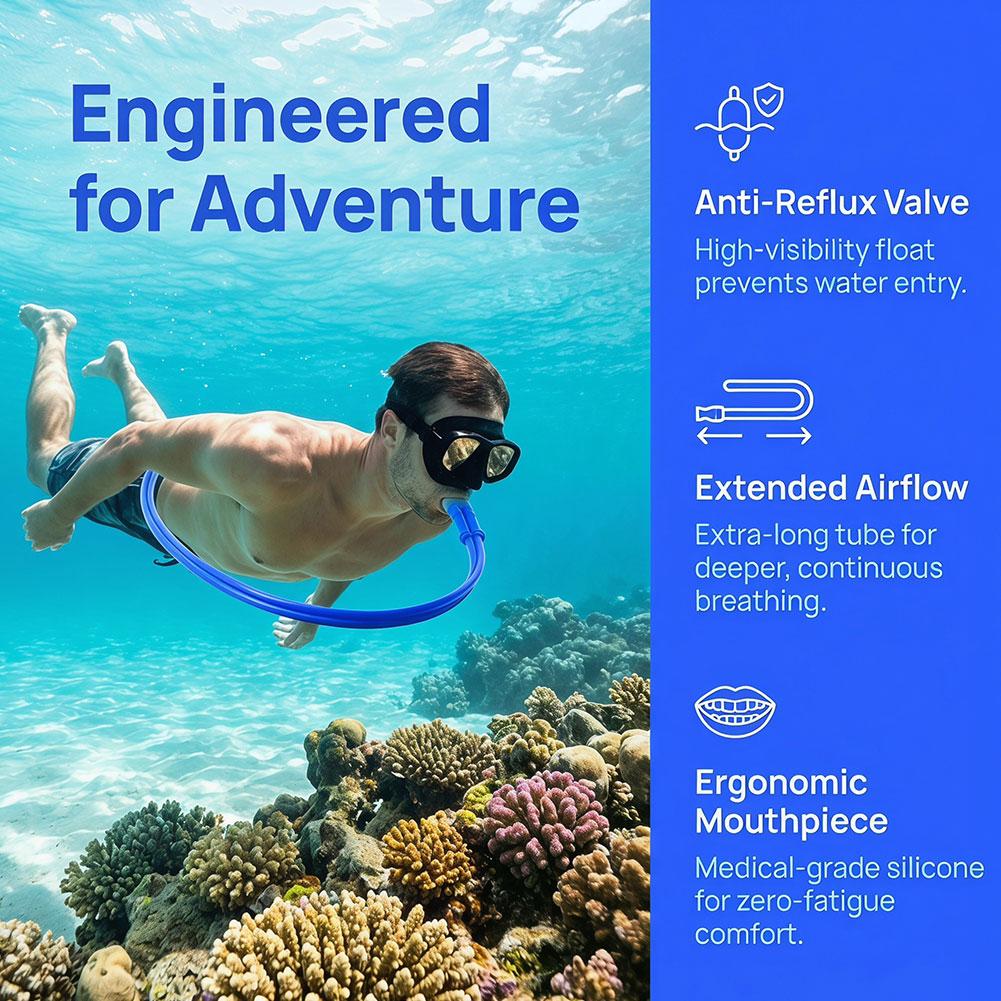 1Pc 3M Snorkel Breathing Tube  – обзор и цена Aquatic Diving