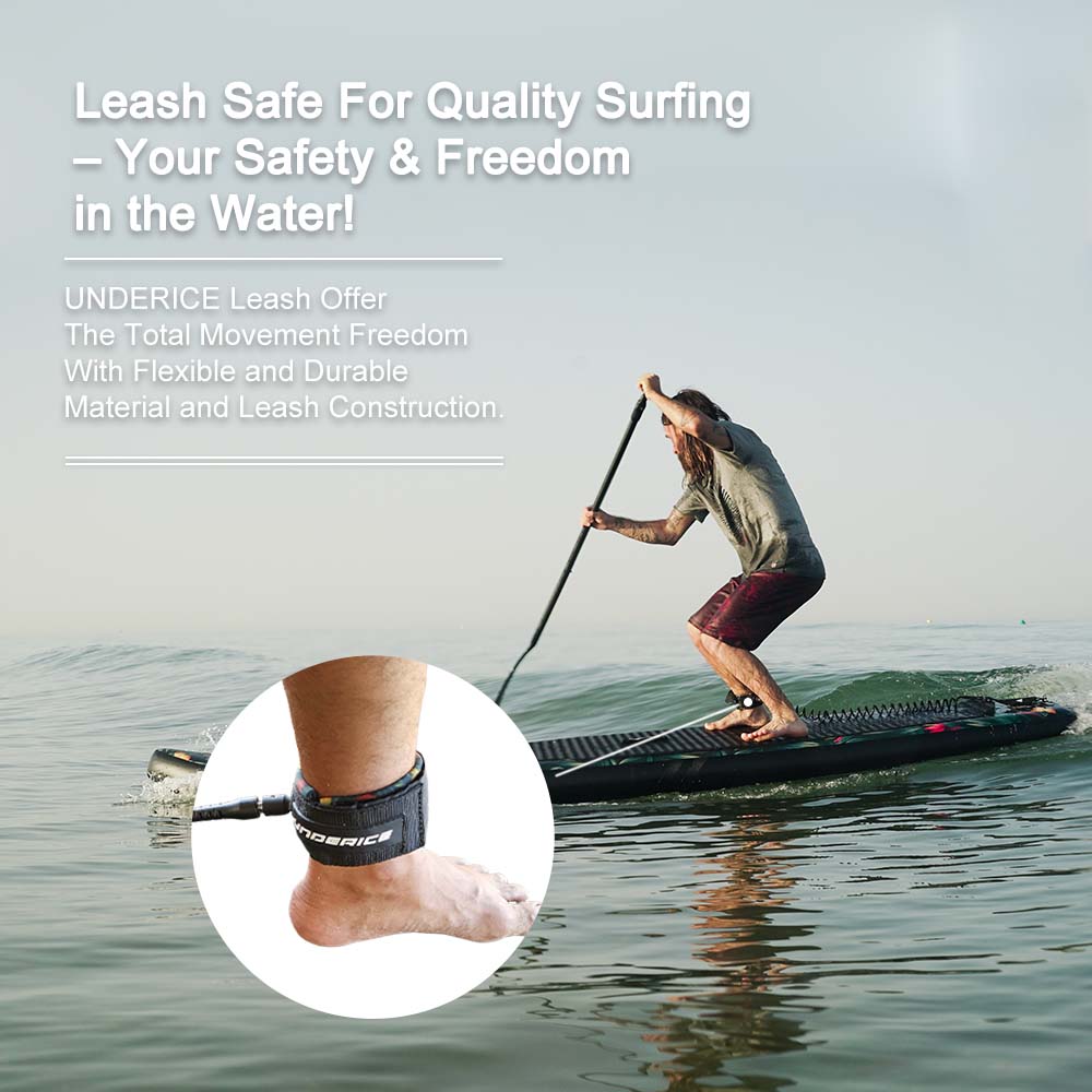 SUP Paddle Leash 7MM 11-10FT S – обзор и цена Surfboard Leash Ankle