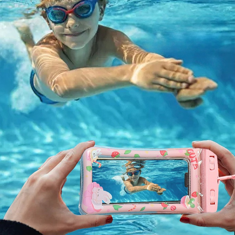 1pc Waterproof Cartoon Phone C – обзор и цена Aquatic Sports