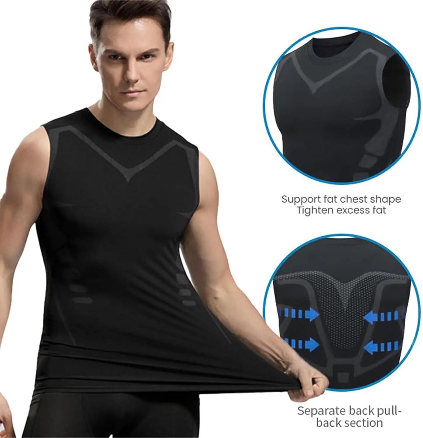 Compression Tank Top Men Gym S – обзор и цена Aquatic Gym