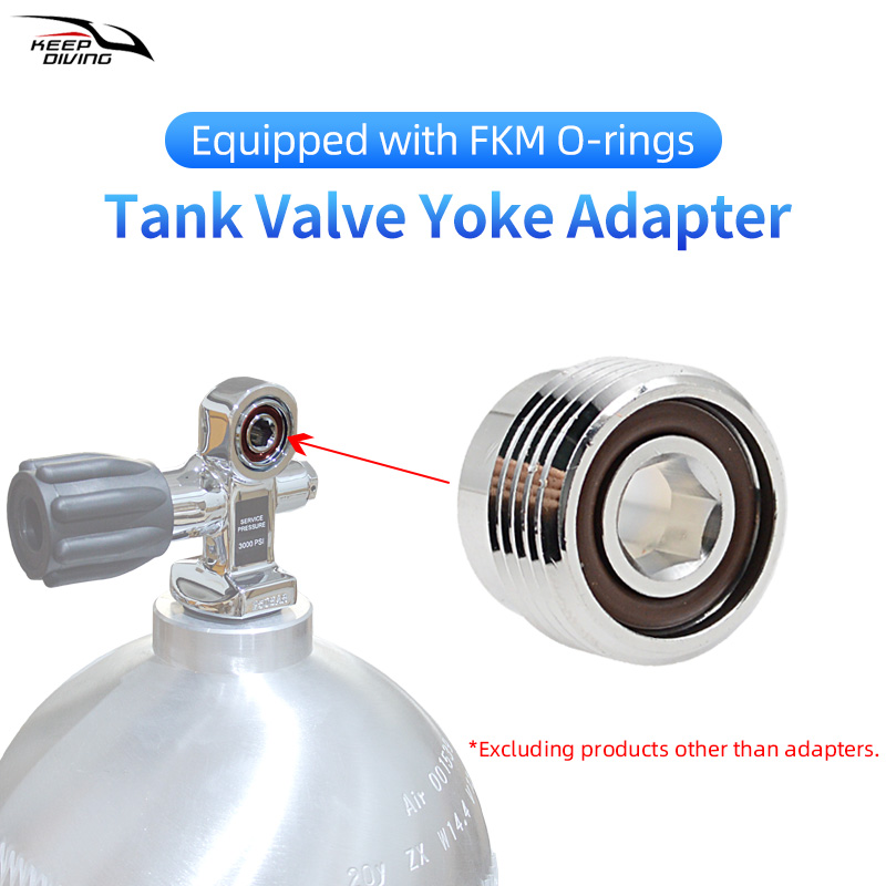 1Pcs DIN to Yoke Adapter Scuba – обзор и цена Aquatic Diving
